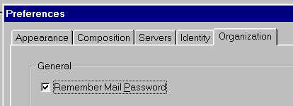 Netscape 3 Mail and News Preferences